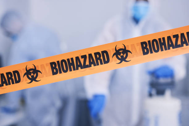 Professional Crime Scene Cleanup technician working in South River, NJ